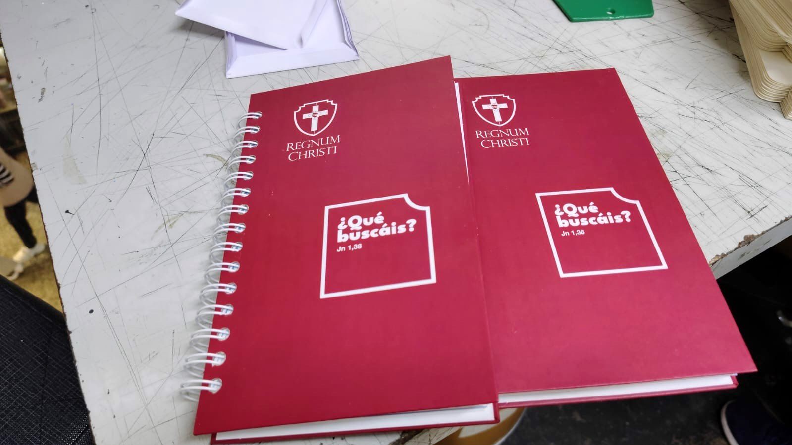 Cuadernos de pasta dura Regnum Christi